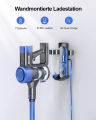 Buture Buture Akku-Hand-und Stielstaubsauger, 450,00 W, beutellos, Kabellos 450W 33000pa, Staubsauger mit Automatikmodus bis zu 55 Min  Беспроводной ручной и стержневой пылесос Buture, 450,00 Вт, без мешка, беспроводной, 450 Вт, 33000 Па, пылесос с автома