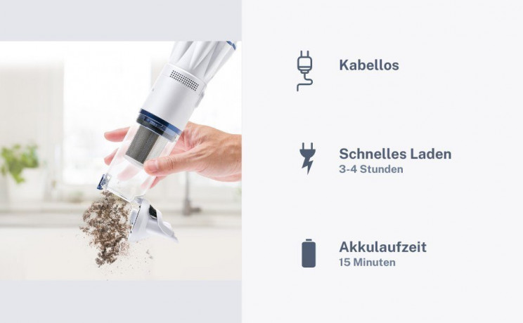 Genius Genius Akku-Handstaubsauger Invictus One 1.0 Handstaubsauger beutellos, 90,00 W, beutellos, Beutelloser und kabelloser Akku Handsauger 90 W BLDC Motor + Zubehor Schwarz Беспроводной ручной пылесос Genius Invictus One 1.0 Ручной пылесос без мешка, 9