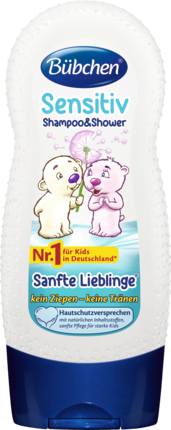 Bübchen чувствительный Шампунь и Shower Нежный Lieblinge, 230 мл