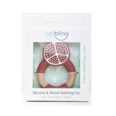 nibbling Beissringe  Super Food Granatapfel Прорезыватели Super Food Гранат