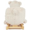 bieco Schaukelpferd Plusch Bar Schaukeltier 60 cm Baby Wippe Holz Spielzeug ab 9 M Schaukeltiere Лошадка-качалка Плюшевая перекладина Животное-качалка 60 см Детская качалка Деревянная игрушка от 9 м Животные-качалки