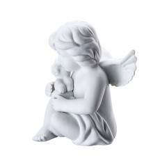 Rosenthal Rosenthal Engel mit Hase gross weiss matt 14 cm Rosenthal ангел с кроликом большой белый матовый 14 см