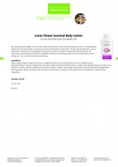 Krauterhaus Sanct Bernhardt Lotus Flower Scented Body Lotion, 250 мл