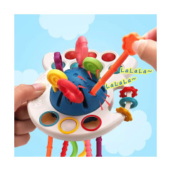 Vicabo Baby Sensorisches Montessori Spielzeug Octopus Motorikspielzeug fur Kinder Детская сенсорная игрушка Монтессори Осьминог Двигательные навыки Игрушка для детей