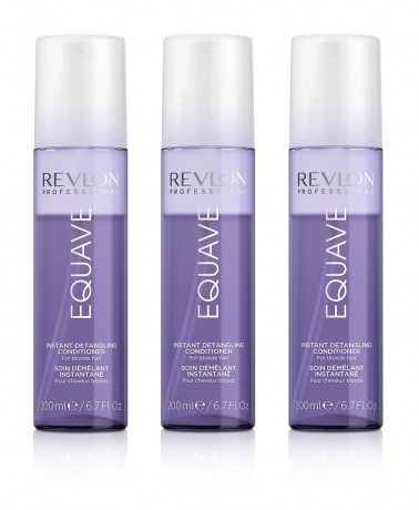 Revlon Revlon Equave Instant Detangling Conditioner blonde hair (3er-Pack), 3 x 200 ml Revlon Equave Instant Detangling Conditioner для светлых волос (3 упаковки), 3 x 200 мл