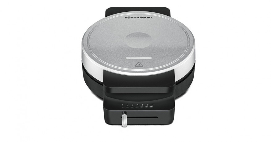Rommelsbacher Rommelsbacher Waffelautomat WA 850, Waffeleisen schwarz/silber, 850 Watt  schwarz/silber Вафельница Rommelsbacher WA 850, вафельница черный/серебристый, 850 Вт