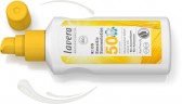 Lavera Sonnenmilch Kids sensitiv LSF 50, Лавера Солнцезащитное молочко SPF 50 для детей с органическим подсолнечником и органическим кокосом 100мл