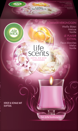 AirWick Арома-свеча Premium 2 в 1 Sommervergnügen, 1 шт