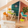 KidKraft Stylish Mansion Puppenhaus mit EZ Kraft Assembly Стильный кукольный домик Mansion с EZ Kraft Assembly