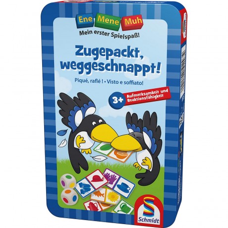 Schmidt Spiele Mitbringspiel Ene Mene Muh Возьмите с собой игру Ene Mene Muh