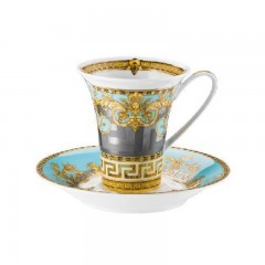 Rosenthal meets Versace Rosenthal Versace Prestige Gala Le Bleu Kaffeetasse 0,18 L 2-tlg. Чашка для кофе Rosenthal Versace Prestige Gala Le Bleu 0,18 л, 2 шт.