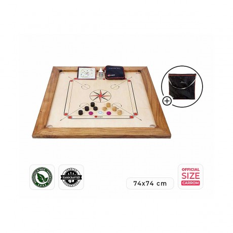 UBERGAMES Karromspiel 11kg Tournament Spiel Karrom Karrom Game Турнирная игра 11 кг Karrom