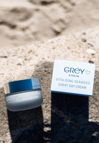 GREY Berlin GREY Berlin Tagescreme vegan Vitalising Seaweed Great Day Cream MADE IN GERMANY  Дневной крем GREY Berlin веганский Vitalising Seaweed Great Day Cream MADE IN GERMANY