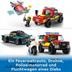 LEGO LEGO City 60319 Loscheinsatz und Verfolgungsjagd LEGO City 60319 Пожарный и Чейз