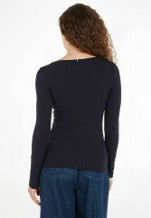 Tommy Hilfiger LANGARM Long sleeved top marine LONG SLEEVE Топ с длинными рукавами морской