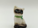 Статуэтка миниатюрная винтажная Goebel "Сиамская кошка", фарфор, 4 х 3 см, Германия, 1960-70гг.
