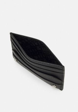 Tommy Hilfiger BUSINESS LEA HOLDER UNISEX Wallet black BUSINESS LEA HOLDER UNISEX Бумажник черный
