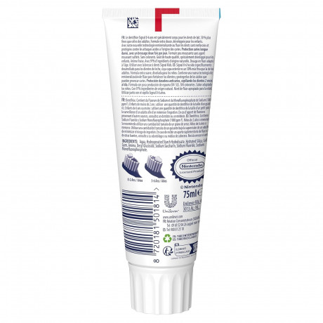 Signal Zahnpasta 0-6 Jahre Сигнал Зубная паста детская до 6 лет, со вкусом фруктов, 75 мл