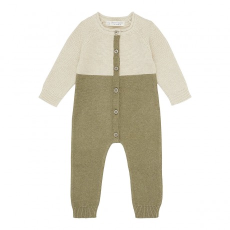 Sense Organics Strickoverall Colorblock Трикотажный комбинезон в стиле колор-блок