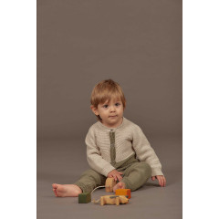 Sense Organics Strickoverall Colorblock Трикотажный комбинезон в стиле колор-блок