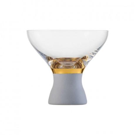 Eisch Eisch Cosmo weiss gold Eisschale Glas 330 ml / 10 cm Стакан для мороженого Eisch Cosmo из белого золота 330 мл / 10 см