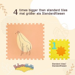 Hakuna Matte XXL Puzzlematte fur Babys – Jungle Sunset Puzzlematten Коврик-пазл XXL для малышей