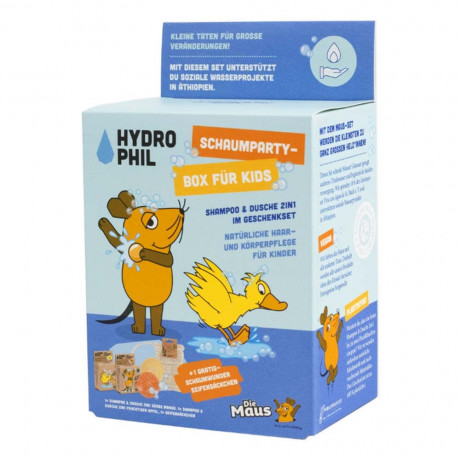 Hydrophil Korperpflege-Set Kids Schaumparty Maus Набор средств личной гигиены Kids Foam Party Mouse