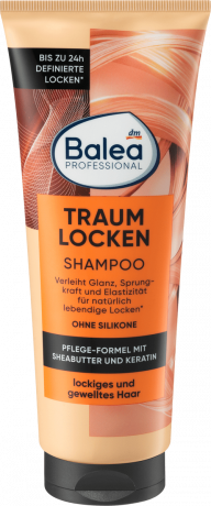 Balea (Балеа) Locken Shampoo Шампунь-Уход для придания Блеска и Упругости Кудрявым Волосам, 250 мл