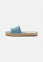 Tommy Hilfiger FLAT Mules light blue ПЛОСКИЕ Мюли светло-синий