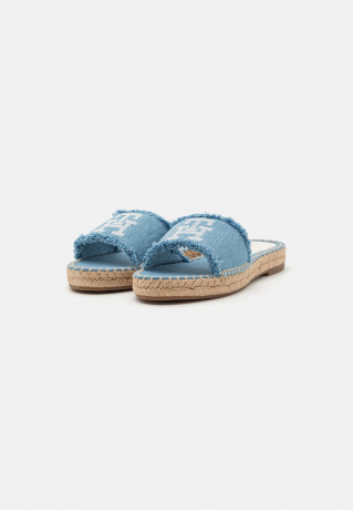 Tommy Hilfiger FLAT Mules light blue ПЛОСКИЕ Мюли светло-синий