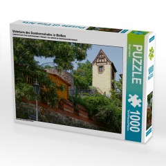 CALVENDO Puzzle CALVENDO Puzzle Wehrturm des Domherrenhofes in Meissen Пазл CALVENDO Puzzle Защитная башня Domherrenhof в Мейсене