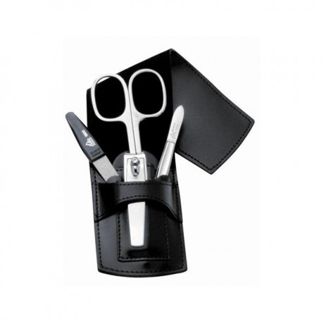 ERBE Design-Etui, 4-teilig, schwarz  Дизайнерский кейс, 4 шт., черный