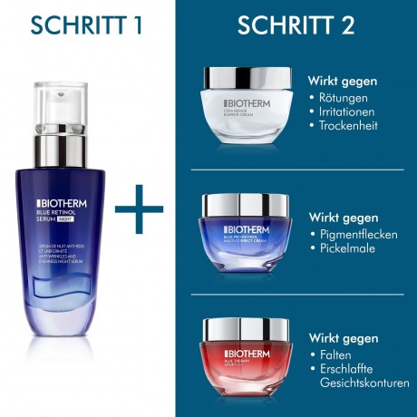 Biotherm Blue Retinol Resurface + Repair Night Serum  Blue Retinol Resurface + Восстанавливающая ночная сыворотка