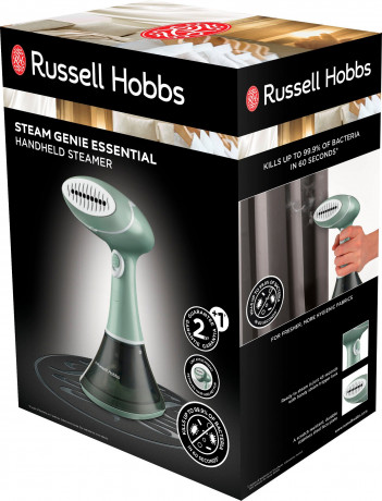 RUSSELL HOBBS RUSSELL HOBBS Dampfburste Steam Genie Essential, 1600 W, kein Bugeleisen oder Bugelbrett erforderlich RUSSELL HOBBS Steam Genie Essential Паровая щетка, 1600 Вт, утюг и гладильная доска не требуются