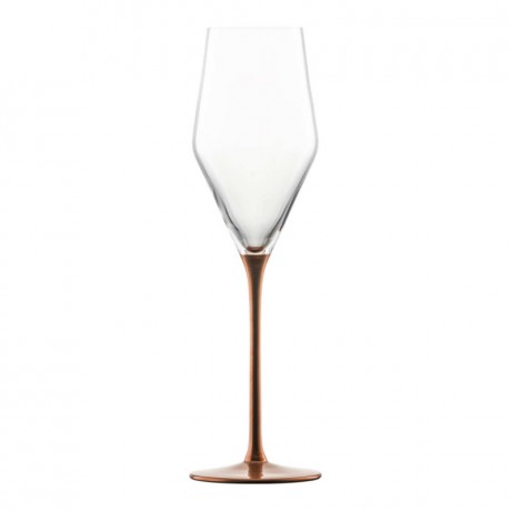 Eisch Eisch Kaya Kupfer Champagnerglas mit Moussierpunkt h: 246 mm / 260 ml Бокал для шампанского Eisch Kaya из меди с наконечником для мусса, высота: 246 мм / 260 мл