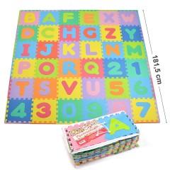 Pink Papaya Puzzlematte mit Zahlen und Buchstaben Kids Zone Коврик-пазл с цифрами и буквами Kids Zone