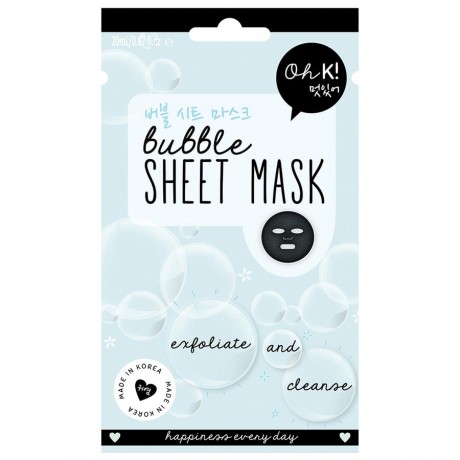 Oh K! Bubble Sheet Mask Maske Masken, 20 мл