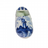 Фигурка винтажная "Башмачок", дельфтский фарфор Delft Blue Holland, 5,5 x 12,5 x 6 см, Голландия, 1960-70гг.