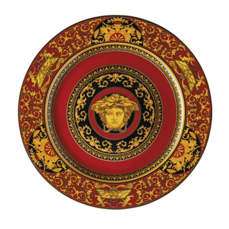 Rosenthal meets Versace Rosenthal Versace Ikarus Medusa Platzteller / Wandteller 30 cm Rosenthal Versace Ikarus Medusa Сервировочная тарелка/настенная тарелка 30 см