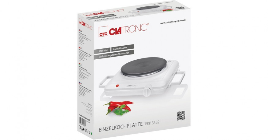 Clatronic Clatronic EKP 3582, Warmhalteplatte weiss  weiss Clatronic EKP 3582, пластина подогрева белая