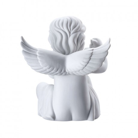 Rosenthal Rosenthal Engel mit Laterne gross weiss matt 14 cm Ангел Rosenthal с фонариком большой белый матовый 14 см