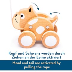 IGGY IGGY Nachziehhund Игги тянет собаку