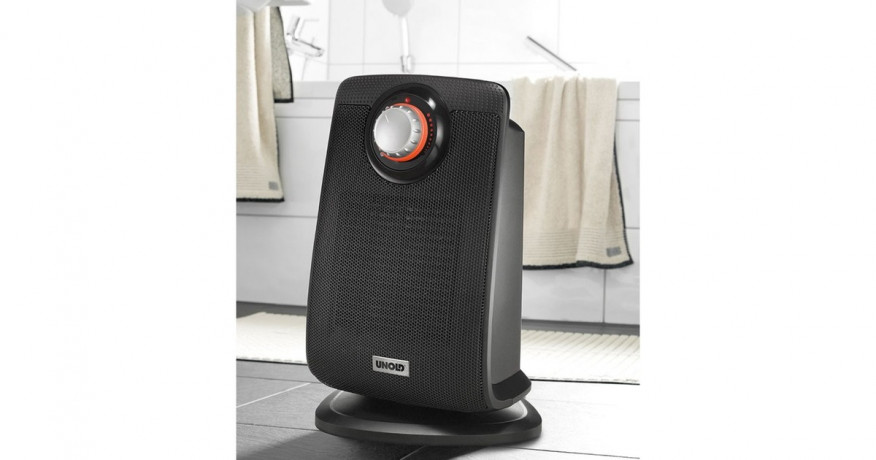 Unold Unold Keramik-Heizlufter Bad schwarz, 2.000 Watt  schwarz Керамический тепловентилятор Unold для ванной комнаты черный, 2000 Вт