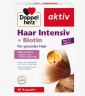 Doppelherz Haar Intensiv + Biotin Kapseln 30 St, 17,4 g Doppelherz Комплекс с биотином и цинком  для здоровья волос, 30 шт.