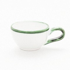 Gmundner Keramik Gmundner Keramik Gruner Rand Mokka Obertasse glatt 0,06 l Gmundner Ceramics Gr?ner Rand Чашка для мокко гладкая 0,06 л