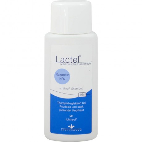 Fontapharm LACTEL Nr.6 Ichthyolshampoo  LACTEL No.6 Ихтиоловый шампунь