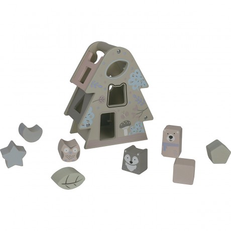 EverEarth Tannenbaumsortierspiel Pastell игра пастель сортировка елки