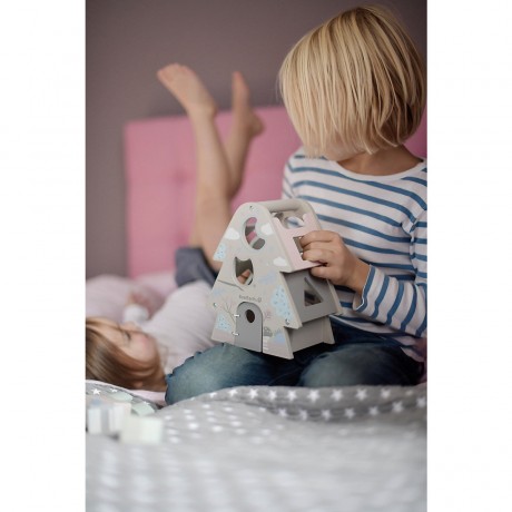 EverEarth Tannenbaumsortierspiel Pastell игра пастель сортировка елки