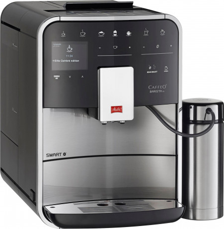 Melitta Melitta Kaffeevollautomat Barista TS Smart F 86/0-100, Edelstahl, Hochwertige Front aus Edelstahl, 21 Kaffeerezepte 8 Benutzerprofile Полностью автоматическая кофемашина Melitta Barista TS Smart F 86/0-100, нержавеющая сталь, высококачественная