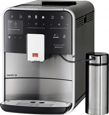 Melitta Melitta Kaffeevollautomat Barista TS Smart F 86/0-100, Edelstahl, Hochwertige Front aus Edelstahl, 21 Kaffeerezepte 8 Benutzerprofile Полностью автоматическая кофемашина Melitta Barista TS Smart F 86/0-100, нержавеющая сталь, высококачественная